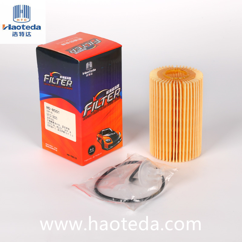 04152-38020 Náhradný olejový filter pre automobily Toyota Multi-pass Filtrácia