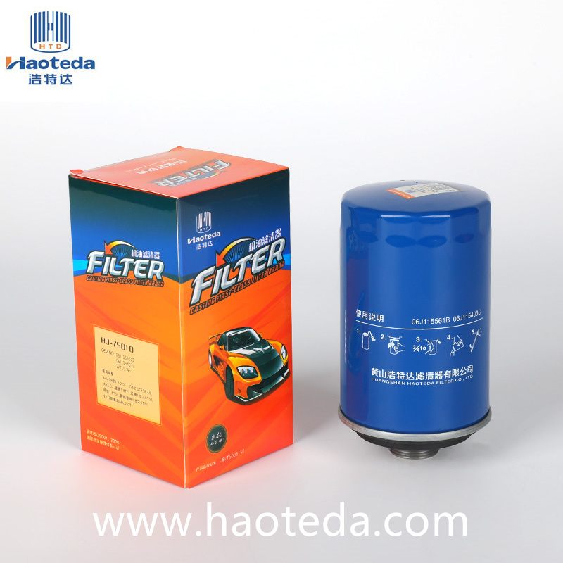 Auto diely OD 78 mm Hiflo kovový olejový filter 06J115561B vysokovýkonný