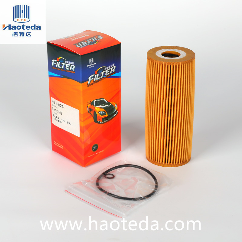 Haoteda 074115 562/CH8530 automobilový olejový filter pre vozidlo Jetta Diesel / Bora1.9TDI